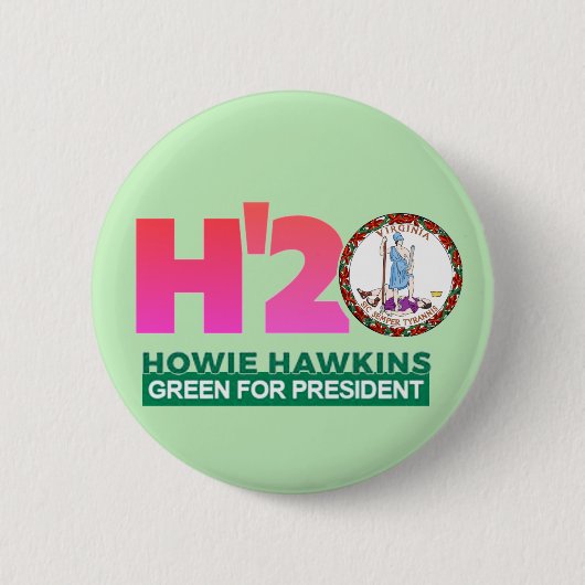Virginia for Howie 2020 缶バッジ (正面)