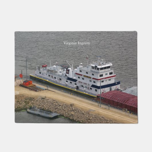 Virginia Ingram doormat ドアマット (正面)