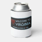 Virginia Signへようこそ 缶クーラー (缶裏面)