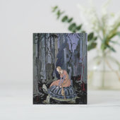 Virginia Sterrettポストカード(裏面ヴィンテージ付) ポストカード (スタンド正面)