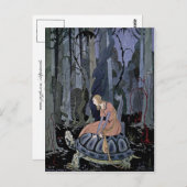 Virginia Sterrettポストカード(裏面ヴィンテージ付) ポストカード (正面/裏面)