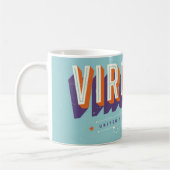 Virginia USA Vintage Postcard Mug コーヒーマグカップ (左)