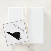Virginia Welcomeバッグギフトラベル結婚for Weekend フェイバータグ (インサイチュ)