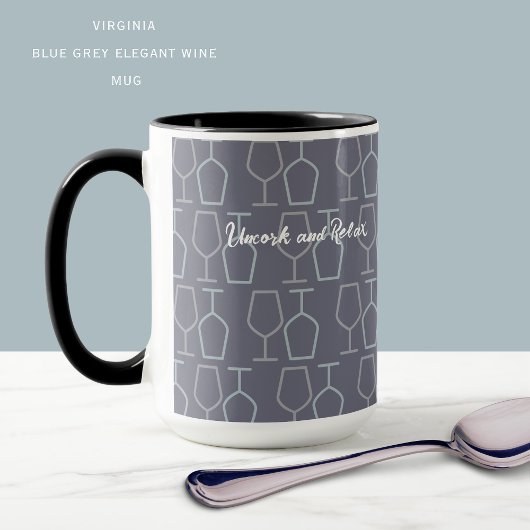 Virginia Wine Lover Mug | Uncork & Relax マグカップ
