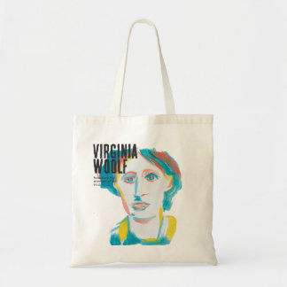 Virginia Woolf Portrait custom text | Booklovers トートバッグ