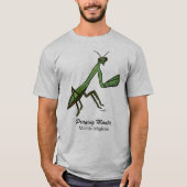 Virginia Wright祈's Mantis, Insect Graphic  Tシャツ (正面)