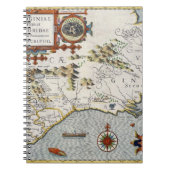 「Virginiae項目とよばれるノースカロライナとFloridae ノートブック (正面)