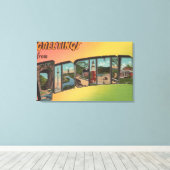 VirginiaLarge Letter Scenesバージニア4 キャンバスプリント (インサイチュ (ウッドフロア))