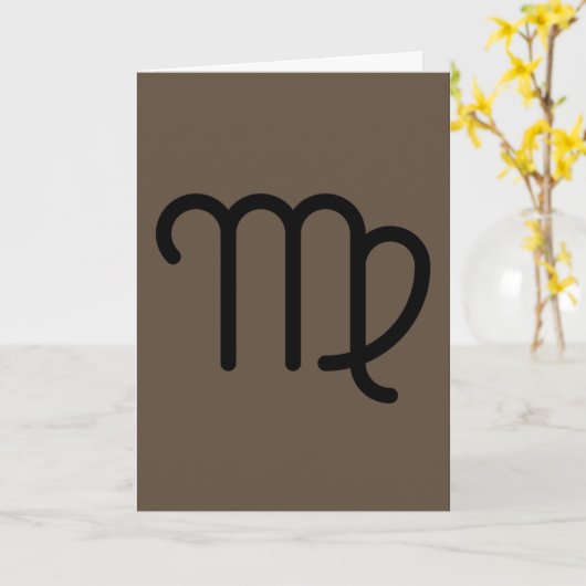 Virgo カード (黄色い花)