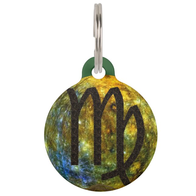 Virgo ペット　ネームタグ (正面)