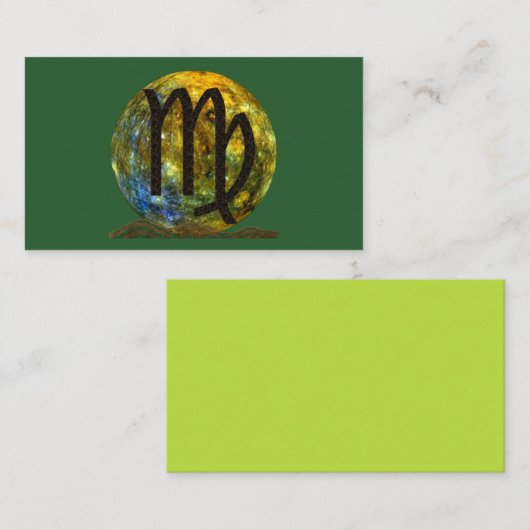 Virgo 名刺 (正面/裏面)