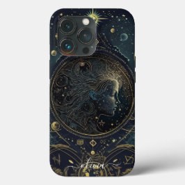 Virgo 星座 ブラック ゴールド Case-Mate iPhoneケース iPhone 13 Proケース