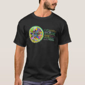 Virgo Astrology Mandala characteristics traits un Tシャツ (正面)