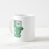 Virgo Birthday Crest™ for August 23-31 Mug コーヒーマグカップ (正面左)