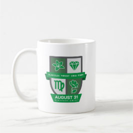 Virgo Birthday Crest™ for August 23-31 Mug コーヒーマグカップ
