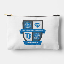 Virgo Birthday Crest™ for September 1-22 アクセサリーポーチ