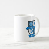 Virgo Birthday Crest™ for September 1-22 Mug コーヒーマグカップ (正面右)