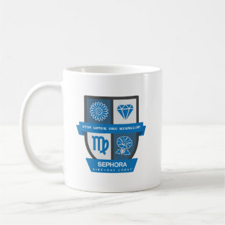 Virgo Birthday Crest™ for September 1-22 Mug コーヒーマグカップ