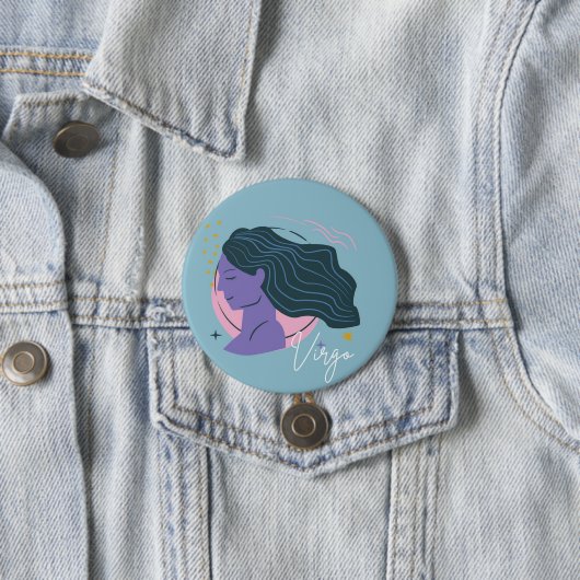 Virgo button badge  缶バッジ (インサイチュ)