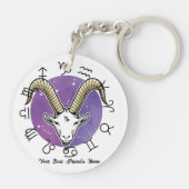 Virgo Capricorn Acrylic Keychain キーホルダー (裏面)