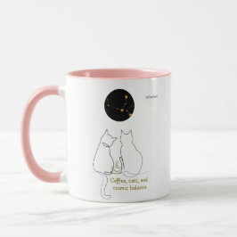 Virgo + Cat + Coffee – Custom Mug マグカップ