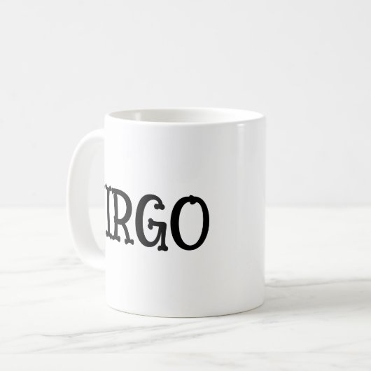 VIRGO COFFEE MUG  コーヒーマグカップ (正面左)