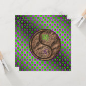 Virgo & Earth Boar カード (正面/裏面インサイチュ)