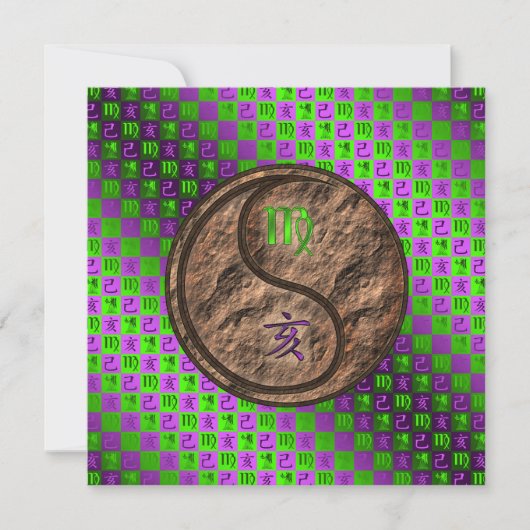 Virgo & Earth Boar カード (正面)