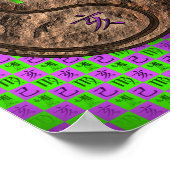 Virgo & Earth Boar ポスター (角)