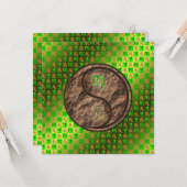 Virgo & Earth Dragon カード (正面/裏面インサイチュ)