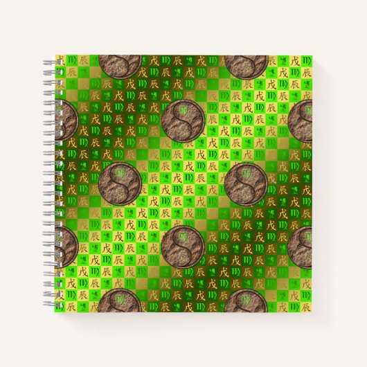 Virgo & Earth Dragon ノートブック (正面)