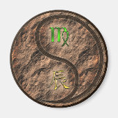 Virgo & Earth Dragon マグネット (正面)