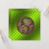 Virgo & Earth Monkey カード (正面/裏面インサイチュ)