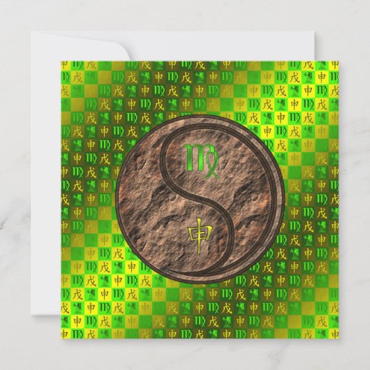 Virgo & Earth Monkey カード (正面)