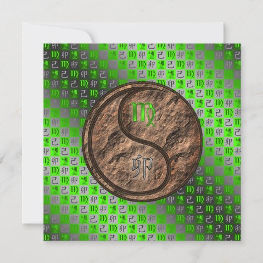 Virgo & Earth Rabbit カード (正面)