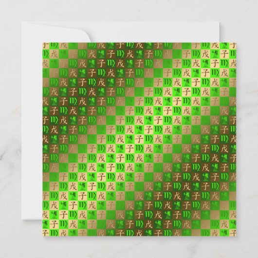 Virgo & Earth Rat カード (裏面)