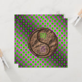 Virgo & Earth Rooster カード (正面/裏面インサイチュ)