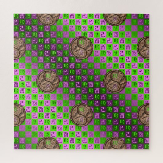 Virgo & Earth Rooster ジグソーパズル (縦)