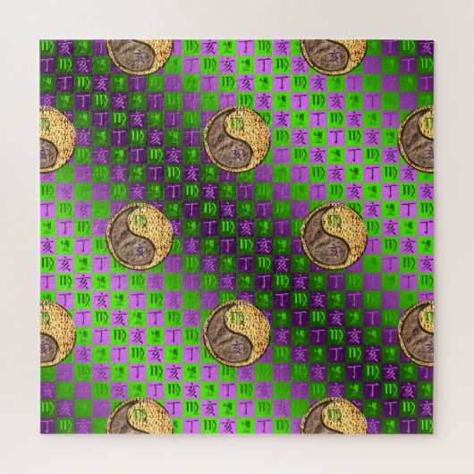 Virgo & Fire Boar ジグソーパズル (縦)