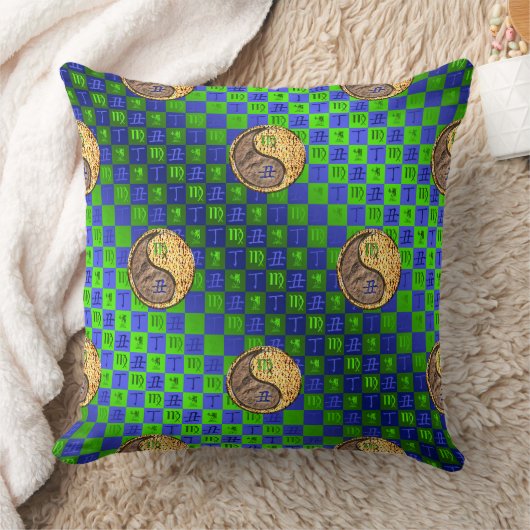 Virgo & Fire Ox クッション (ブランケット)