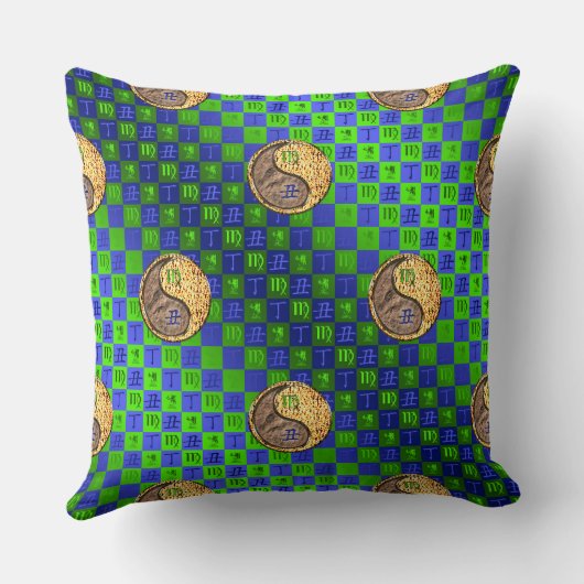 Virgo & Fire Ox クッション (裏面)