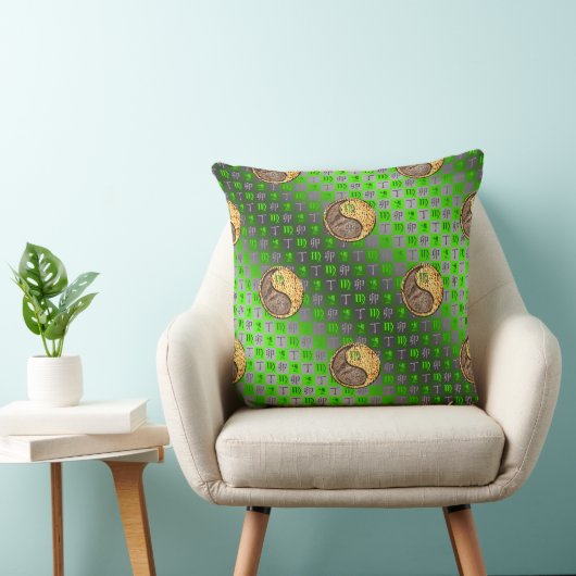 Virgo & Fire Rabbit クッション (椅子)