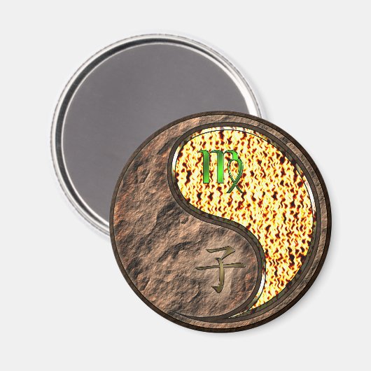 Virgo & Fire Rat マグネット (正面/裏面)