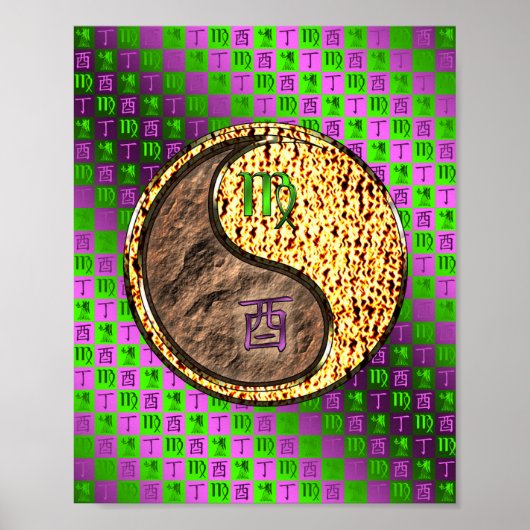 Virgo & Fire Rooster ポスター (正面)