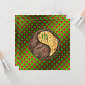 Virgo & Fire Tiger カード (正面/裏面インサイチュ)