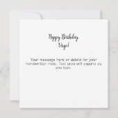 Virgo Maiden Zodiac Astrology Celestial Birthday カード (裏面)