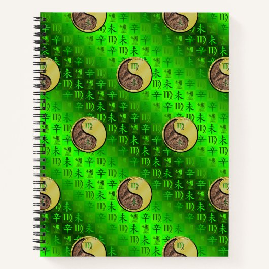 Virgo & Metal Goat ノートブック (正面)