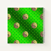 Virgo & Metal Goat Spiral Notebook ノートブック (裏面)