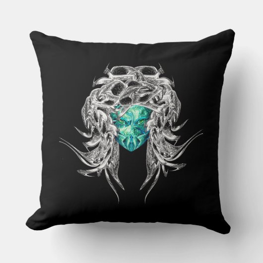 Virgo – Minimalist Zodiac Decorative Pillow クッション (正面)