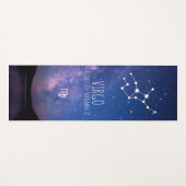 Virgo | Personalized Zodiac Astrology Yoga Mat ヨガマット (正面(横))